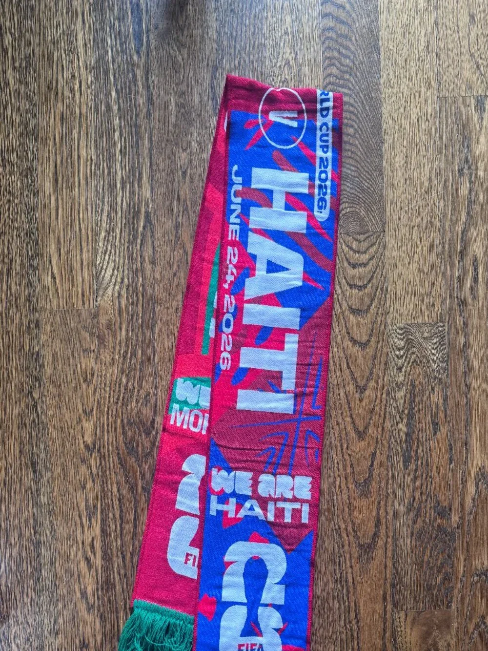 Morocco vs Haiti Match Scarf Atlanta FIFA World Cup 2026
